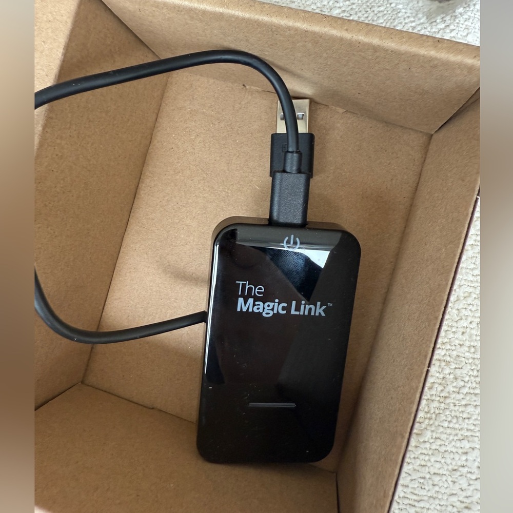 The Magic Link Black HDMI Adapter